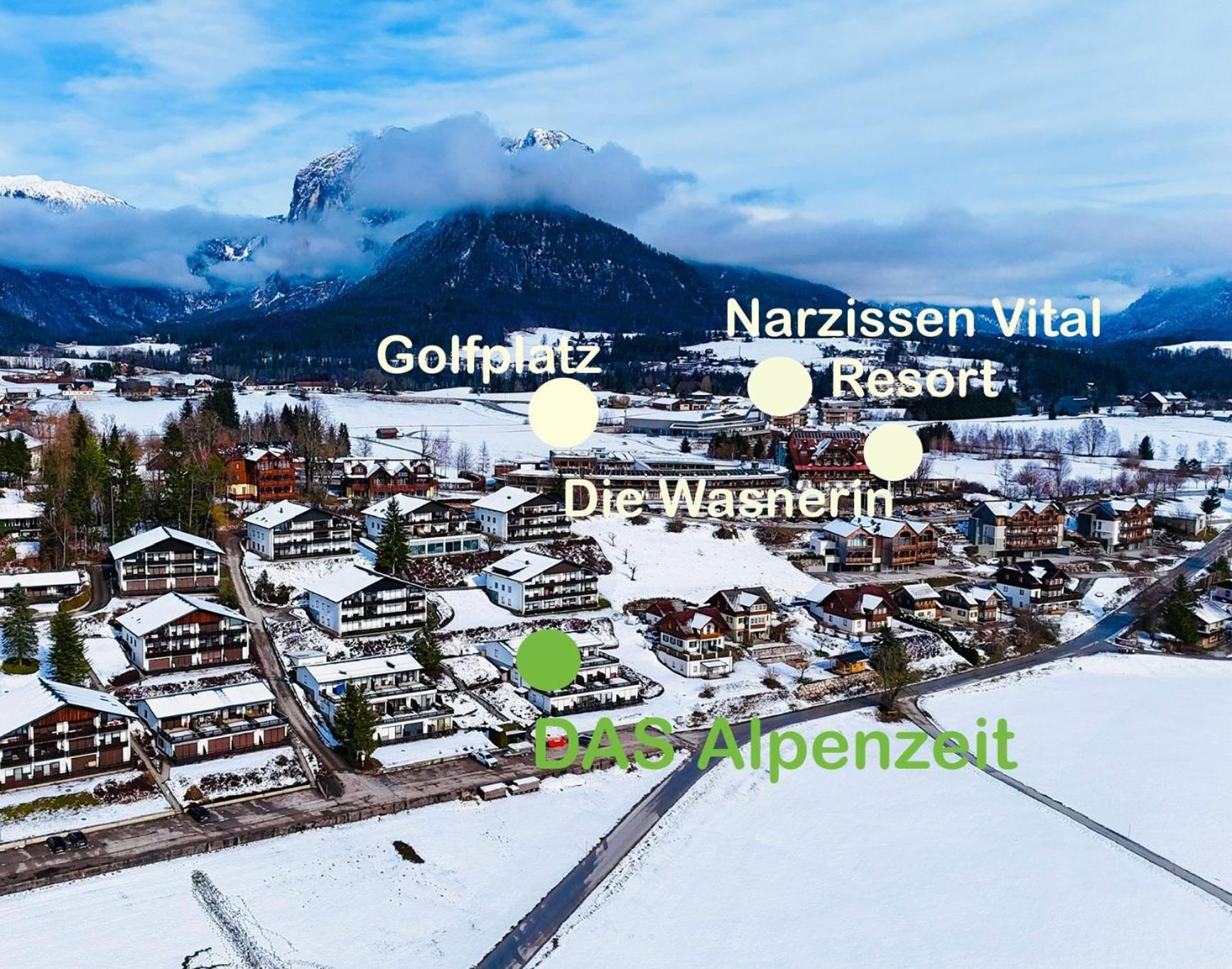Das Alpenzeit Appartement Mit Just Private Terrasse (Adults Only) Bad Aussee Exterior photo